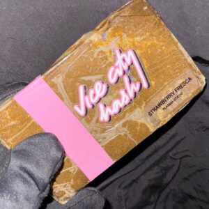 Vice City Hash resin cannabis concentrate with soft texture