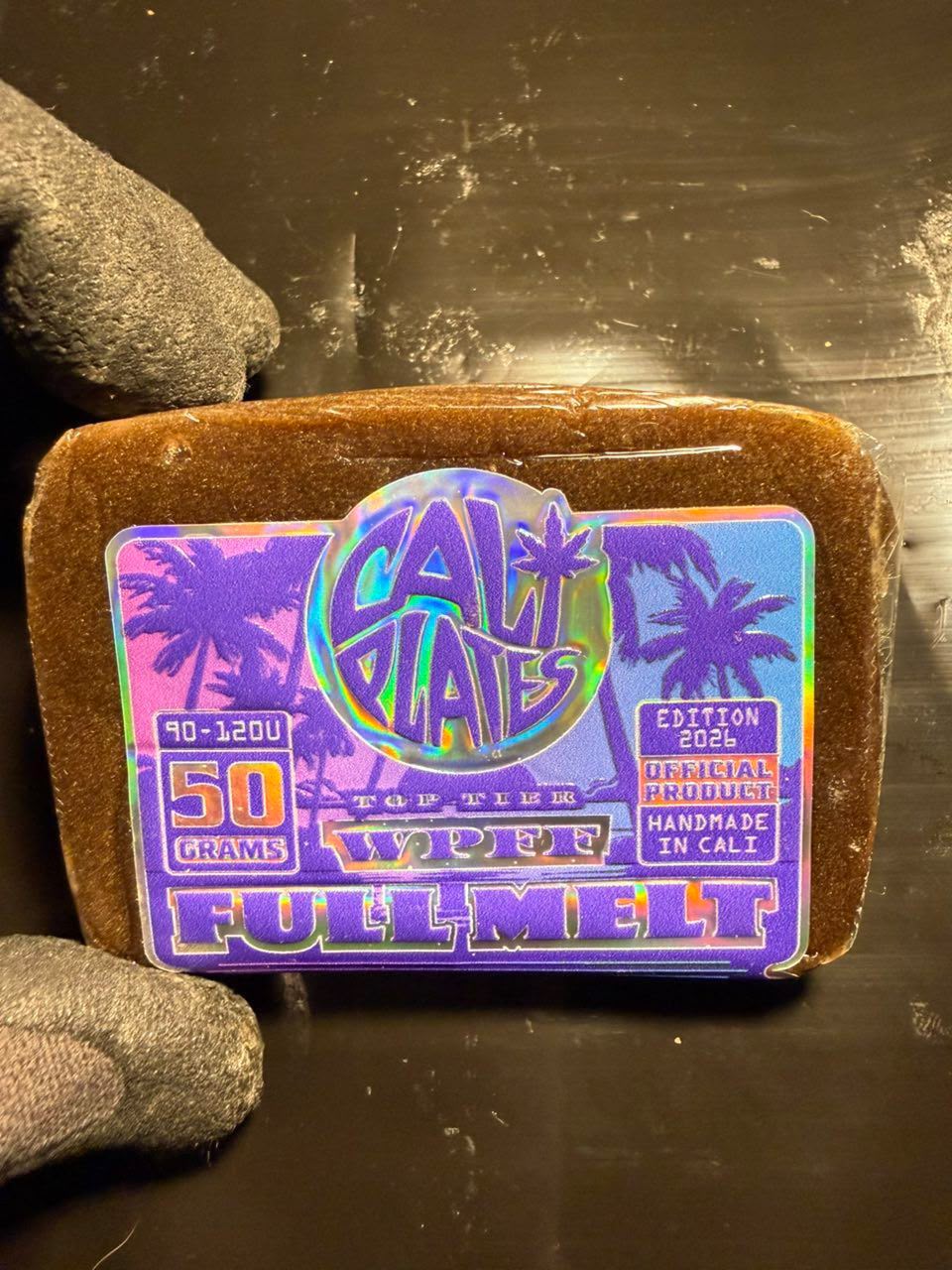Caliplates WPFF 2026 Hash 50g 90–120u Full Melt